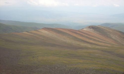 Zdj�cie ARMENIA / brak / Wulkan Aragats (4090 m) najwyzsza gora Armenii / G�rki powulkaniczne