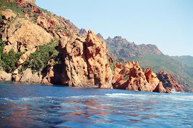 FRANCJA / okolice Porto / Park Scandola / Korsyka - Haute Corse - Scandola