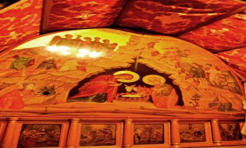 IZRAEL / - / Betlejem / W Bazylice Narodzenia Pa�skiego w Betlejem