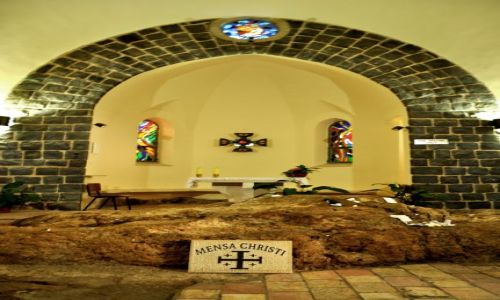 IZRAEL / - / Kafarnaum / Ko�ci� rozmno�enia chleba i ryb (Prymatu �w. Piotra)