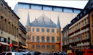 Zdj�cie LUKSEMBURG / Luksemburg / Luksemburg / Architektoniczna kopia
