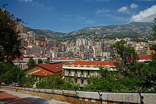 Zdj�cia: Monaco, Lazurowe wybrze�e, Zag�szczenie, MONAKO