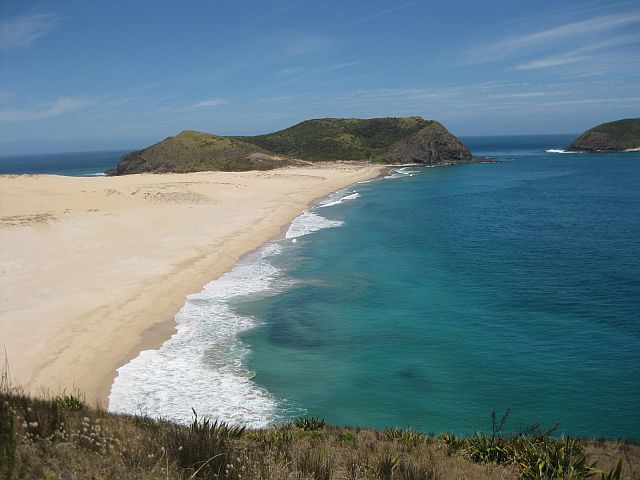 NOWA ZELANDIA / Pn. wybrzeze Nowej Zelandii / Cape Maria van Diemen / widok na Cape Maria van Diemen