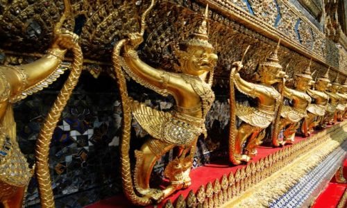 TAJLANDIA / - / Bangkok / Na terenie Pa�acu Kr�lewskiego