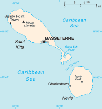 SAINT KITTS i NEVIS