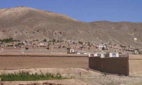 Zdjecie AFGANISTAN / Ghazni / okolice Ghazni / osiedle