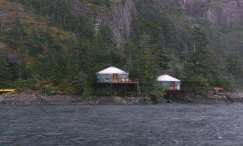 Zdjecie ALASKA / brak / Kenai Fjords Nat'l. Park / domki rybackie