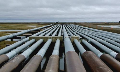 Zdjęcie ALASKA / - / Alaska / Ocean Arktyczny / Prudhoe Bay / perspektywa