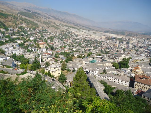 Zdjęcia: Gjirokaster, Gjirokaster, Panorama Gjirokastry, ALBANIA Zdjęcia: Gjirokaster, Gjirokaster, Panorama Gjirokastry, ALBANIA