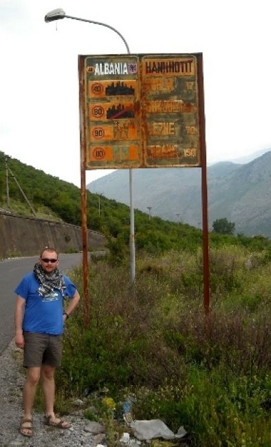 Zdjęcia: Granica między Czarnogórą a Albanią, Witamy w Albanii, ALBANIA Zdjęcia: Granica między Czarnogórą a Albanią, Witamy w Albanii, ALBANIA