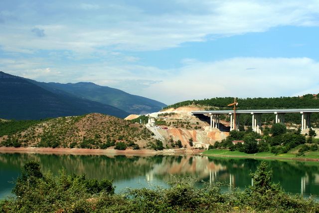 Zdjęcia: Góry Albanii, Most, ALBANIA Zdjęcia: Góry Albanii, Most, ALBANIA