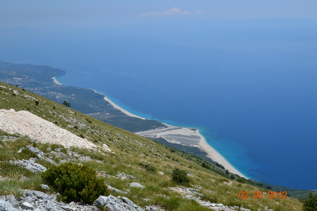 Zdjęcia: Llogara, wybrzeże, albańskie wybrzeże z przełęczy , ALBANIA Zdjęcia: Llogara, wybrzeże, albańskie wybrzeże z przełęczy , ALBANIA