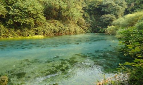 Zdjecie ALBANIA / Gjirokaster / droga Gjirokaster - Saranda / Syri i Kalter