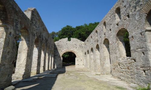 Zdjcie ALBANIA / Saranda / Butrint / Butrint - bazylika