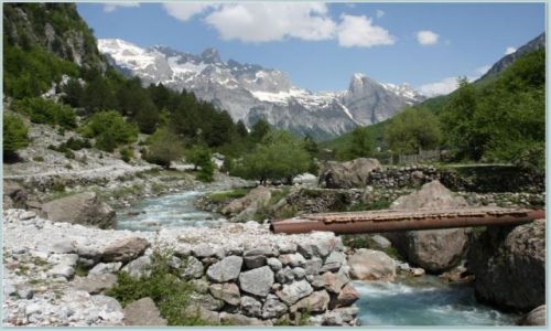 Zdjecie ALBANIA / Park Narodowy Theth / droga Theth - Shkodra / Landszafcik