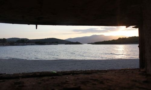 Zdjecie ALBANIA / - / Ksamil / widok z bunkra