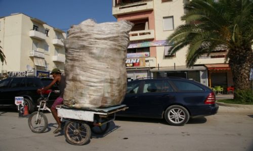 Zdjecie ALBANIA / Vlora / Vlora / Rower, to jest to!
