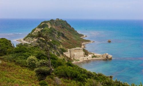 Zdjecie ALBANIA / Shetai / Kepi i Rodonit / Rodoni Castle