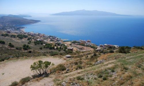Zdjecie ALBANIA / - / ok. Sarandy / fantazyjne wybrzee