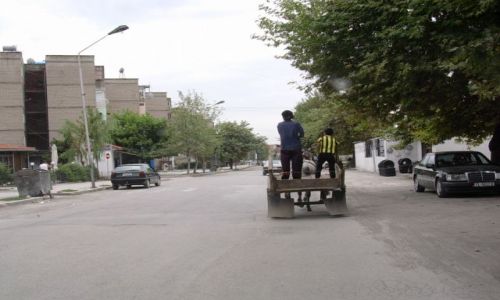 Zdjecie ALBANIA / Albania / Elbasan / Miasto Elbasan