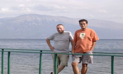 Zdjecie ALBANIA / Albania / Jezioro Ochryd / Jezioro Ochrydzkie od strony Albani