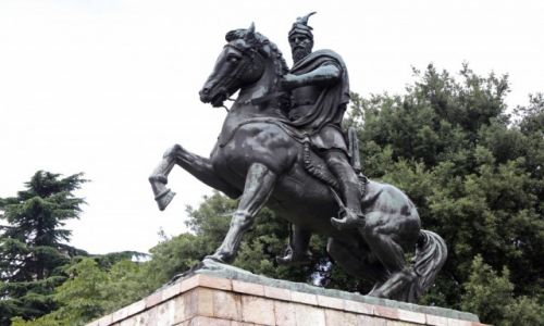 Zdjcie ALBANIA / - / Kruje / Skanderbeg