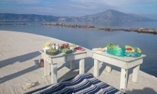 Zdjęcie ALBANIA / - / Wlora / Przepiękne śniadania