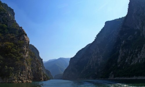 Zdjęcie ALBANIA / Komiani-Fierze / Prom / Na promie