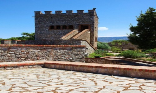 Zdjcie ALBANIA / Saranda / Butrint  / Sredniowieczna twierdza z XIV w.