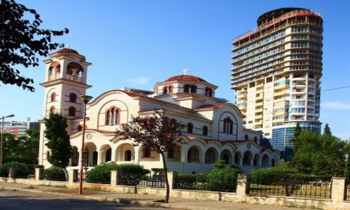 Zdjęcie ALBANIA / Wybrzeże Adriatyku / Durres / Nowe i odbudowane