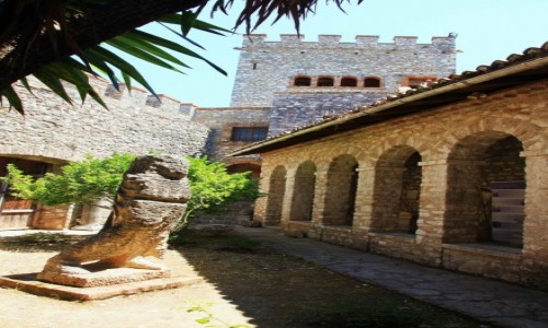 Zdjcie ALBANIA / Saranda / Butrint  / W XIV wiecznej twierdzy