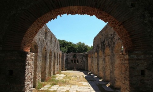 Zdjecie ALBANIA / Saranda / Butrint  / Wielka Bazylika z VI w 