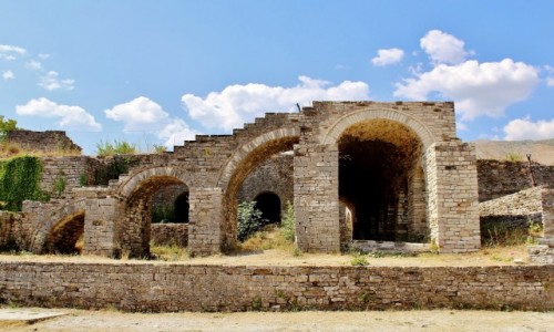 Zdjcie ALBANIA / Gjirokastra / Gjirokastra / Twierdza Kalaja z XV wieku