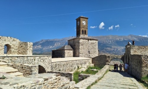Zdjęcie ALBANIA / Płd.-zach. Albania / Gjirokastra / Zamek- Gjrokastra