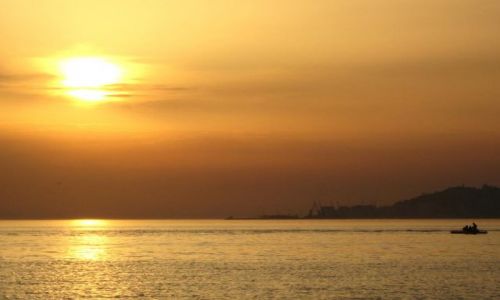 Zdjęcie ALBANIA / Durres / Durres / Zachód słońca w Durres