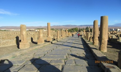 Zdjcie ALGIERIA / Timgad / Timgad / Algieria - Rzymskie ruiny