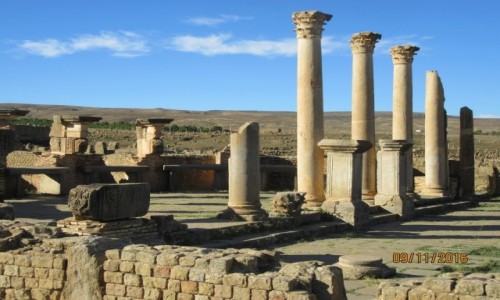 Zdjcie ALGIERIA / Timgad / Timgad / Algieria - Rzymskie ruiny