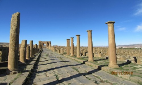 Zdjcie ALGIERIA / Timgad / Timgad / Algieria - Rzymskie ruiny