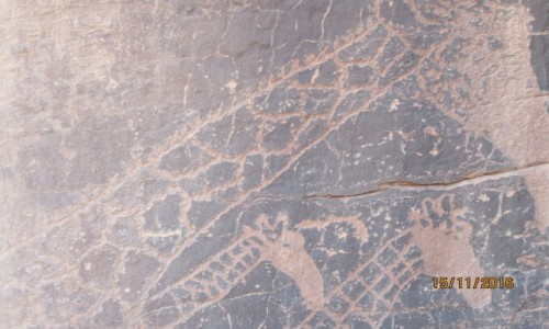 Zdjęcie ALGIERIA / Algieria Sahara / Algieria Sahara / Rysunki naskalne-Sahara