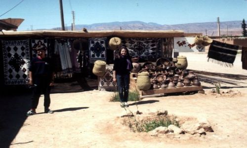 Zdjęcie ALGIERIA / w górach Aures / Rouffi / dywany w Rouffi