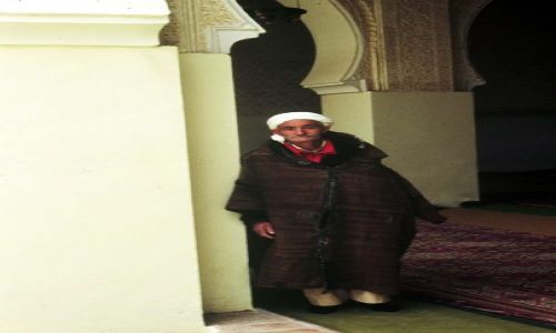 Zdjęcie ALGIERIA / brak / Tlemcen / gardien z Sidi Boumediene