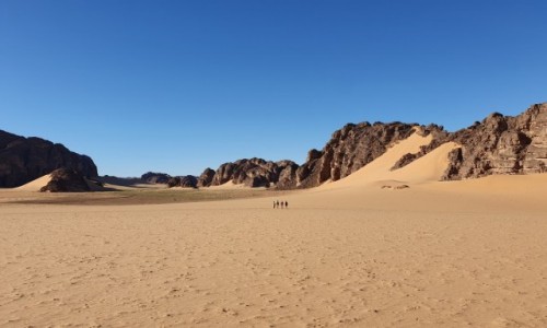 Zdjcie ALGIERIA / Illizi  / Sahara  / Trekking po Saharze 