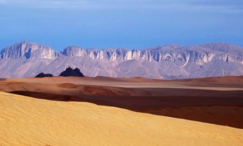 Zdjcie ALGIERIA / Sahara / Tadrart / 9  dni w  sidmym niebie: poranek 