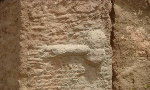 Zdjcie ALGIERIA / Timgad / Timgad / ruiny - kierunkowskaz?