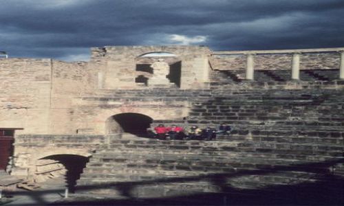 Zdjęcie ALGIERIA / wschód, okolice Guelmy / Heliopolis / Heliopolis- amfiteatr