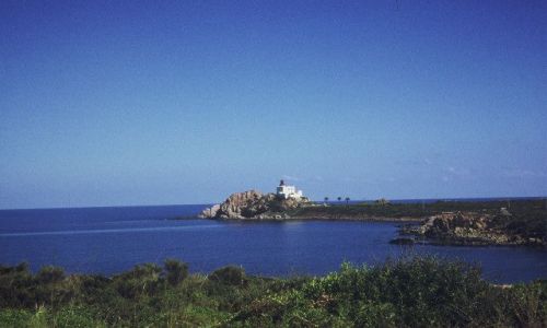 Zdjęcie ALGIERIA / wschód, / corniche- Tichi-Jijel / latarnia morska