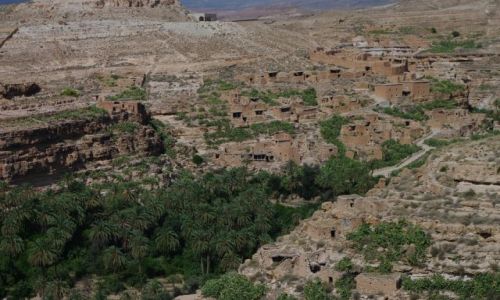 Zdjęcie ALGIERIA / - / kanion ued Abiod / Balkony Ghoufi