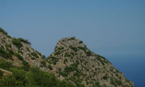 Zdjęcie ALGIERIA / Bejaia / park narodowy Gouraya / Droga na szczyt