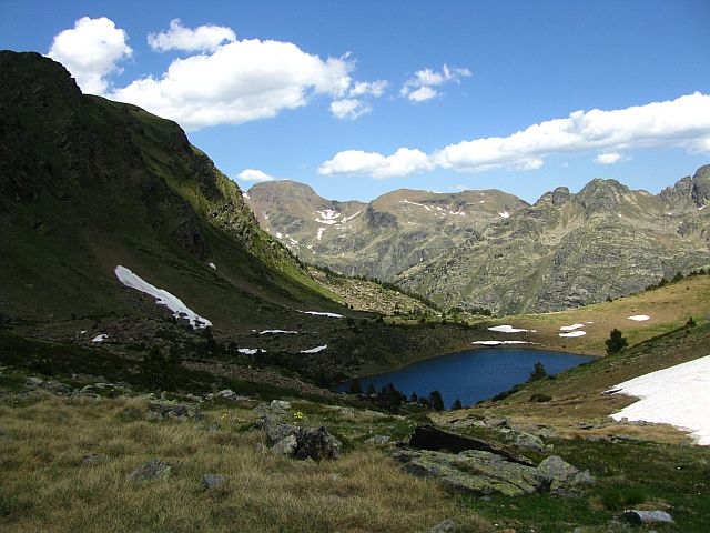 Zdjęcia: stawy Siscaro, Pireneje, widok z przełęczy, ANDORA Zdjęcia: stawy Siscaro, Pireneje, widok z przełęczy, ANDORA