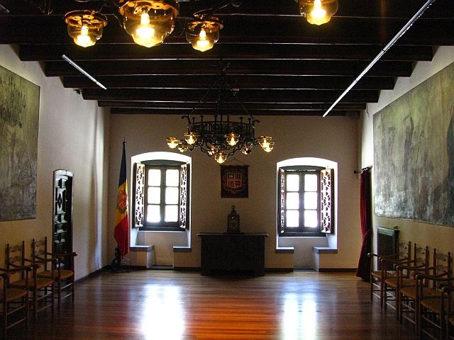 Zdjęcia: Andorra la Vella, Andorra la Vella, sala parlamentu, ANDORA Zdjęcia: Andorra la Vella, Andorra la Vella, sala parlamentu, ANDORA
